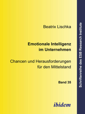 cover image of Emotionale Intelligenz im Unternehmen